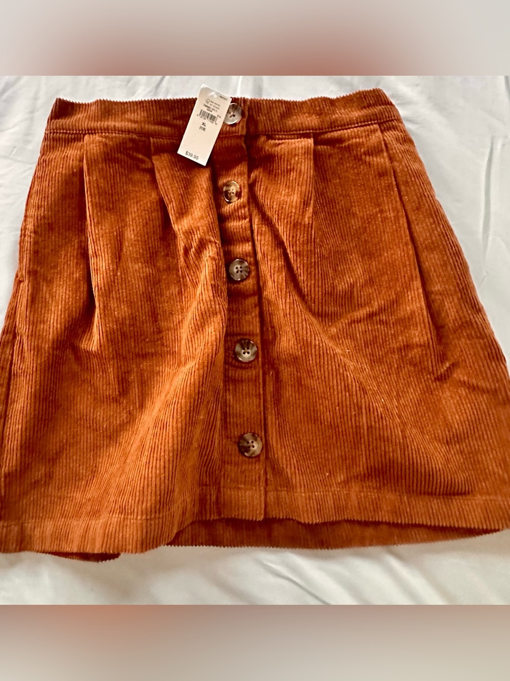 Corduroy Skirt